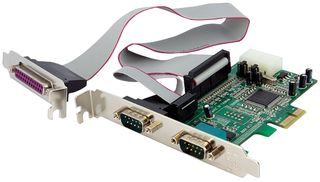 PEX2S5531P - 2S1P Native PCI-Ex Parallel Serial Combo Card with 16550 UART