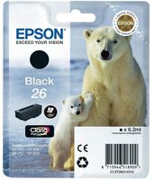 C13T26014010 - 26 Original Ink Cartridge, Black
