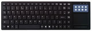 QK-288 - Multimedia USB Keyboard with Touchpad Black