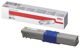 44469704 - Genuine Yellow Toner Cartridge - 2000 Pages