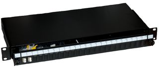 009-022-040-02S - 2 Duplex LC Multimode Sliding Fibre Patch Panel