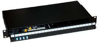 009-023-040-04S - 4 Duplex LC Singlemode Sliding Fibre Patch Panel