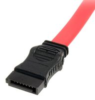 SLSATAF20 - Flat SATA to SATA Lead with LP4 Power Cable Adaptor, 0.5m