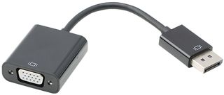PSG90921 - DisplayPort Male to VGA Female Adaptor, Black