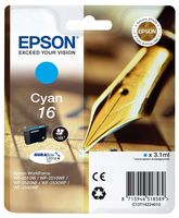 C13T16224010 - 16 Original Ink Cartridge, Cyan