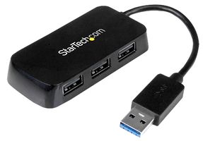 ST4300MINU3B - Mini 4 Port USB 3.0 Hub, USB-A to 4x USB-A