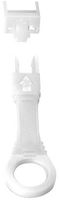 PBW10K - PortBlocker Patch Panel RJ45 Port Blockers & Removal Key, 10 Pack White