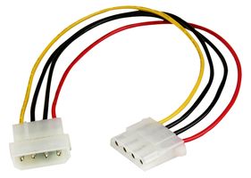 LP4POWEXT12 - 0.3m Molex LP4 Power Extension Cable