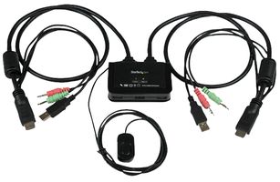 SV211HDUA - 2-Port USB HDMI KVM Switch with Audio & Remote Switch – USB Powered