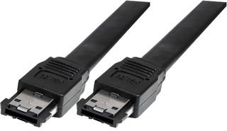 ESATA6 - eSATA (7 Pin) Male to Male Shielded Data Lead, 1.8m Black