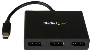 MSTMDP123DP - Mini-DisplayPort Male to 3-Port DisplayPort Latching Female MST Hub