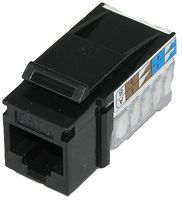 SKMCBK - Cat6 Component Level Keystone Socket, Black