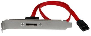 ESATAPLT18IN - 1 Port ROB SATA to eSATA PC Backplate Adaptor