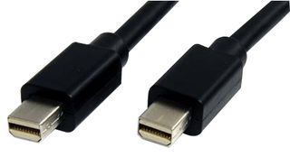 MDISP2M - Mini DisplayPort 1.2 Male to Male Lead, 2m Black