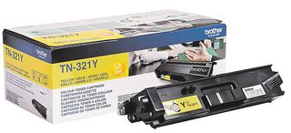 TN321Y - Toner Cartridge, Yellow - 1500 Pages
