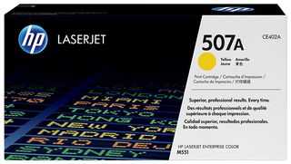 CE402A - HP507A Original LaserJet Toner Cartridge - Yellow, 6000 Pages