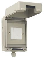 WJNTE1A - COMMZBOX Weatherproof Communications Enclosure with UK PSTN Socket