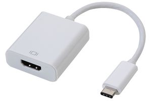 PSG91193 - USB 3.1 Type-C Male to HDMI Female Adaptor - White