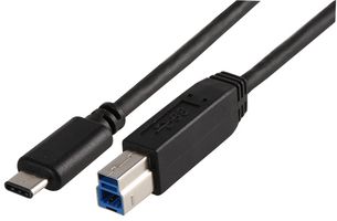 PSG91218 - USB-C Male to USB 3.1 Gen 2 B Male Lead, 1m