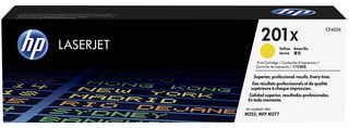 CF402X - HP201X High Yield Original LaserJet Toner Cartridge - Yellow, 2300 Pages