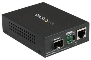 MCM1110SFP - Gigabit Ethernet Fiber Media Converter with Open SFP Slot