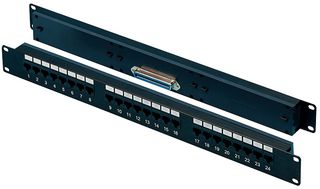 FFLV24-45 - RJ21/Telco 24 Port Patch Panel