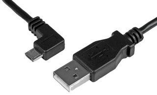 USBAUB2MLA - Left Angled Micro USB Charge & Sync Cable, 2m