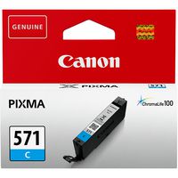 CLI-571C - Genuine Ink Cartridge - 571 Cyan