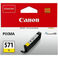 CLI-571Y - Genuine Ink Cartridge - 571 Yellow