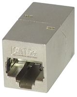 FACSM - Cat5e Shielded Inline Coupler, Silver