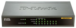 DES-1008PA - 8-Port Fast Ethernet PoE Unmanaged Desktop Switch
