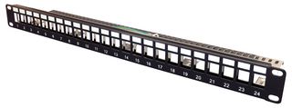 FFK24MTPT - 24-Port Unpopulated Contractor Keystone Panel