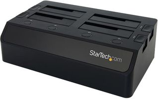 SDOCK4U33 - USB 3.0 to 4-Bay 2.5/3.5" SATA 6GB/s HDD/SSD Docking Station with UASP & Dual Fans