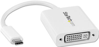 CDP2DVIW - USB-C to DVI-I Adaptor - White