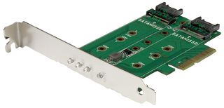 PEXM2SAT32N1 - 3 Port M.2 SSD NGFF PCI-Ex 3.0 Adaptor Card