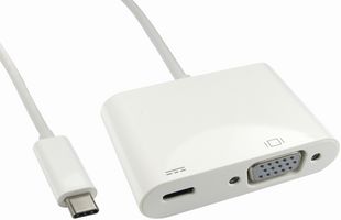 USB3C-VGACAB-WPD - USB Type-C to VGA Adaptor with Power Delivery