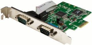 PEX2S1050 - 2 Port RS232 Serial PCI-Ex Card with 16C1050 UART