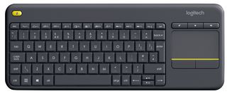 920-007143 - K400 Plus Wireless Touch Keyboard, Black