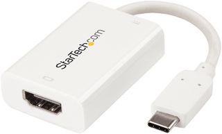 CDP2HDUCPW - USB-C to 4K HDMI 60Hz Adaptor with Power Delivery, White