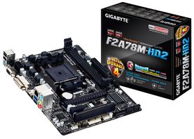 GA-F2A78M-HD2 - AMD A78 Socket FM2+ Micro ATX Motherboard