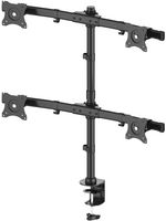 3316 - M Deskmount Basic Quad Monitor Desk Mount VESA 15-27"