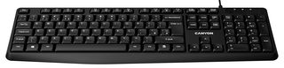 CNE-CKEY01-UK - Wired USB Keyboard, Black
