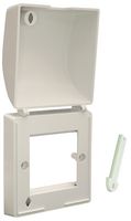 KPJ2NT - T-LOK Single Gang Tamperproof Faceplate