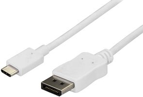 CDP2DPMM3MW - USB-C Male to DisplayPort Male Adaptor Lead, 3m White