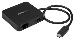 DKT30CHD - USB-C to USB-A USB-C HDMI RJ45 Multiport Adaptor, Black