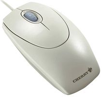 M-5400 - CHERRY WHEELMOUSE Optical Corded USB/PS2 Mouse, Light Grey