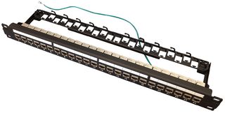 SEF24MC - 24 Port Cat8 RJ45 Patch Panel Kit