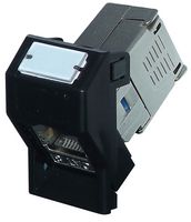 SEKJE6-45BK - Cat8 RJ45 6C Outlet, Black