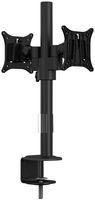 7350073735860 - M Officeline Deskmount Dual Monitor Mount back to Back VESA 15-30", Black