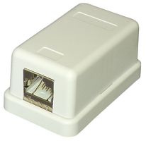 SGKH1 - Cat6a Tool-less Surface Mount Socket, 1 Port